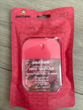 Paul Frank Pink Portable Hand Sanitizer Spray - Dragonfruit & Jasmine Scent